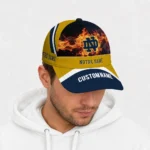 notre-dame-fighting-irish-cap-personalized-blazing-fire-navy-best-selling.webp