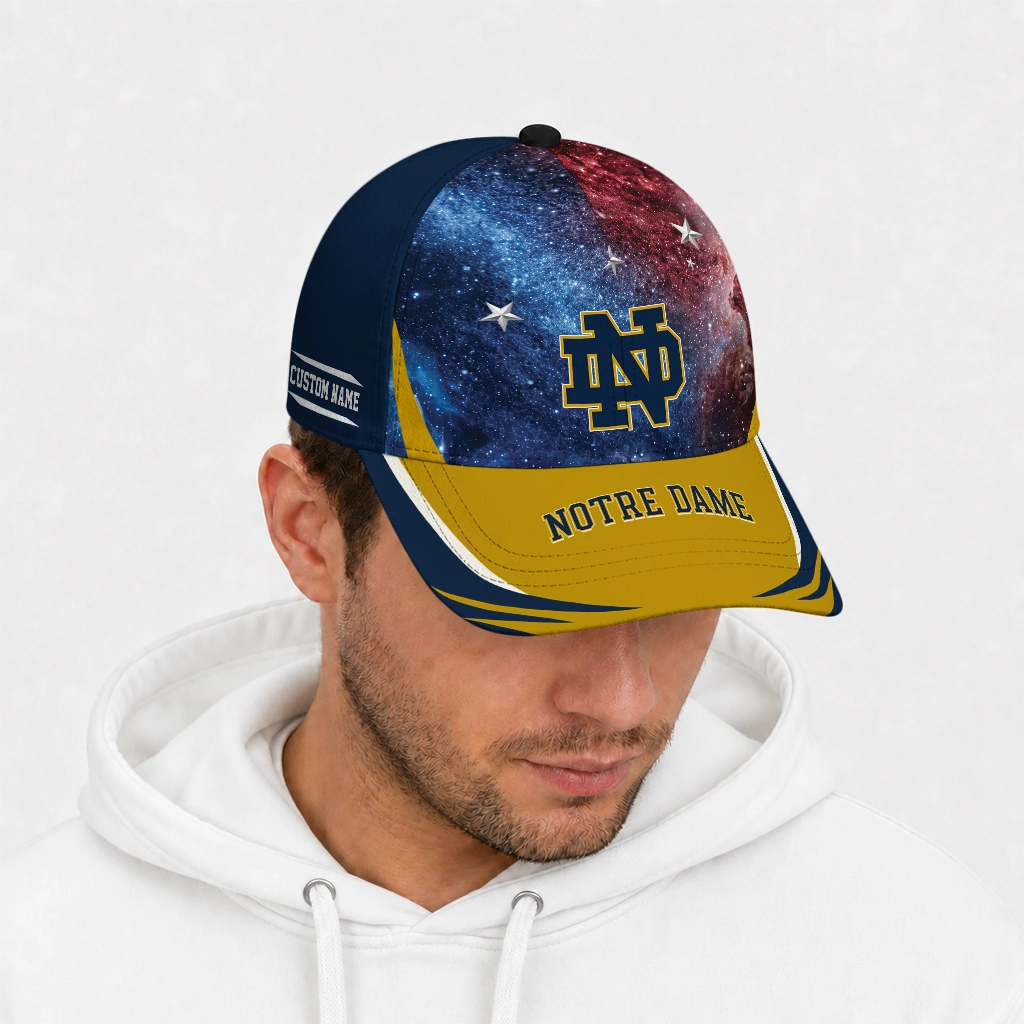 notre-dame-fighting-irish-cap-personalized-galaxy-nebula-navy-new-arrival.webp