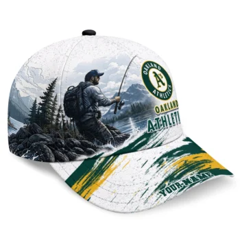 Oakland Athletics Cap - Custom Photo Realistic Green White