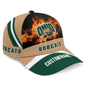Ohio Bobcats Cap - Customized Blazing Fire Green