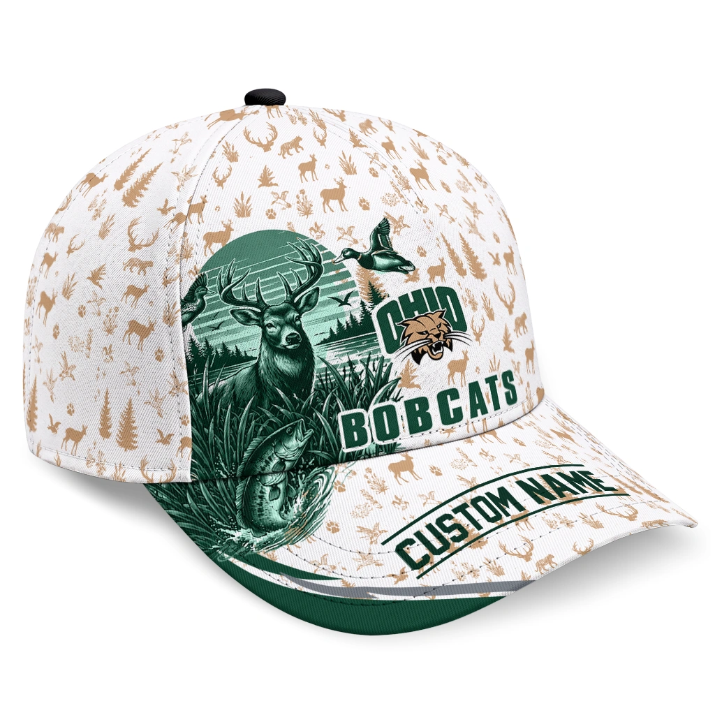 ohio-bobcats-cap-customized-toile-pattern-green-white-best-selling.webp ohio bobcats cap customized toile pattern green white best selling