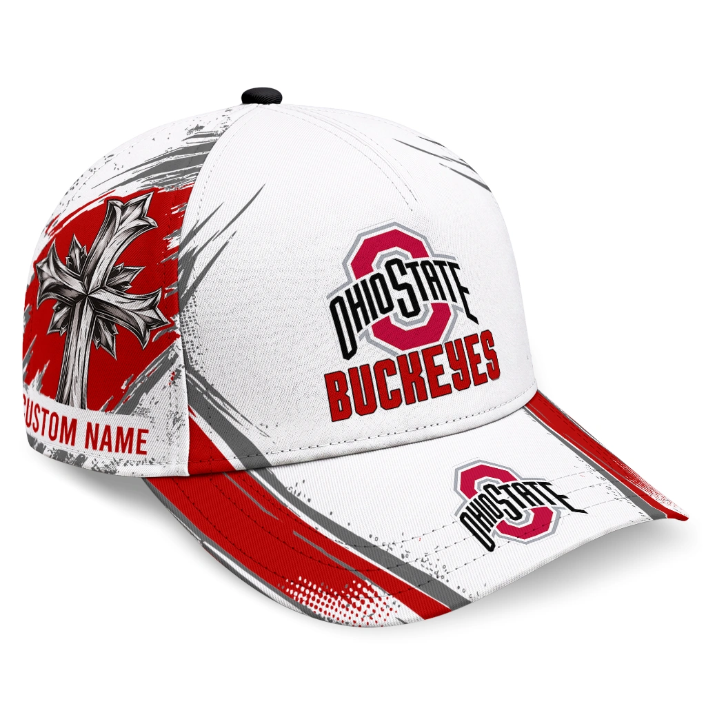 ohio-state-buckeyes-cap-custom-grunge-cross-scarlet-white-best-selling.webp ohio state buckeyes cap custom grunge cross scarlet white best selling