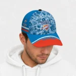 oklahoma-city-thunder-cap-customized-tropical-floral-blue-best-selling.webp