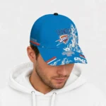 oklahoma-city-thunder-cap-personalized-smoke-flames-blue-best-selling.webp