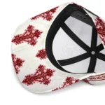 oklahoma-sooners-cap-personalized-damask-pattern-crimson-white-best-selling.webp