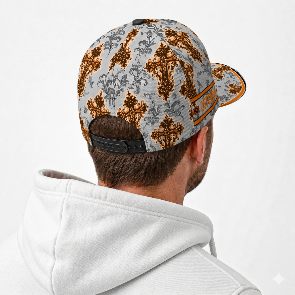 oklahoma-state-cowboys-cap-customized-damask-pattern-orange-white-latest-model.webp