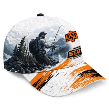 Oklahoma State Cowboys Cap - Customized Photo Realistic Orange White
