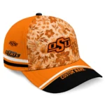 oklahoma-state-cowboys-cap-customized-tropical-floral-orange-best-selling.webp