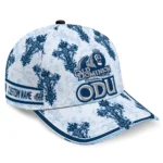 old-dominion-monarchs-cap-personalized-damask-pattern-blue-white-best-selling.webp