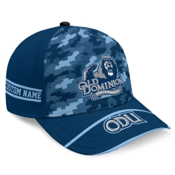 Old Dominion Monarchs Cap - Personalized Pixel Camo Blue