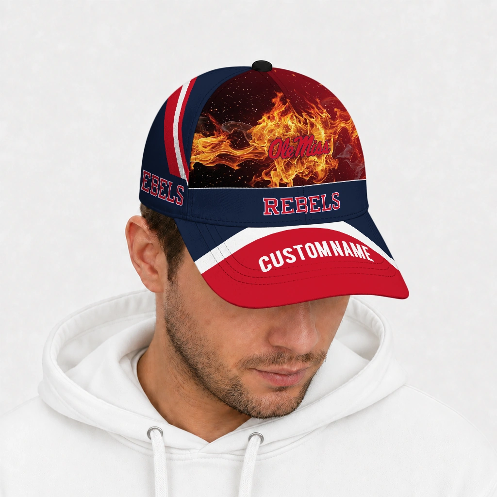 ole-miss-rebels-cap-custom-blazing-fire-red-new-arrival.webp