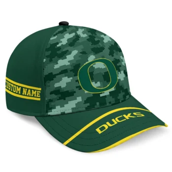 Oregon Ducks Cap - Custom Pixel Camo Green