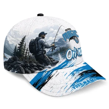 Orlando Magic Cap - Customized Photo Realistic Blue White