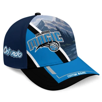 Orlando Magic Cap - Personalized Diagonal Slash Blue