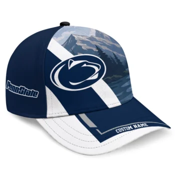 Penn State Nittany Lions Cap - Customized Diagonal Slash Blue