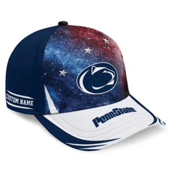 Penn State Nittany Lions Cap - Customized Galaxy Nebula Blue
