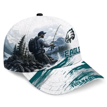 Philadelphia Eagles Cap - Custom Photo Realistic Green White