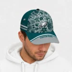 philadelphia-eagles-cap-customized-tropical-floral-green-best-selling.webp