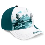 philadelphia-eagles-cap-personalized-flat-illustration-green-white-best-selling.webp