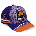 phoenix-suns-cap-customized-tropical-floral-purple-best-selling.webp