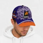 phoenix-suns-cap-customized-tropical-floral-purple-best-selling.webp