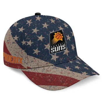 Phoenix Suns Cap - Personalized Distressed Stars Navy