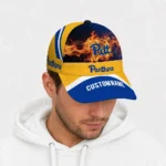 pittsburgh-panthers-cap-customized-blazing-fire-royal-blue-best-selling.webp