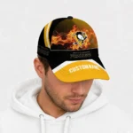 pittsburgh-penguins-cap-custom-blazing-fire-yellow-best-selling.webp
