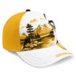pittsburgh-penguins-cap-customized-flat-illustration-yellow-white-best-selling.webp