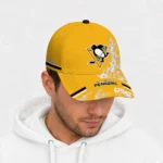 pittsburgh-penguins-cap-customized-smoke-flames-yellow-best-selling.webp