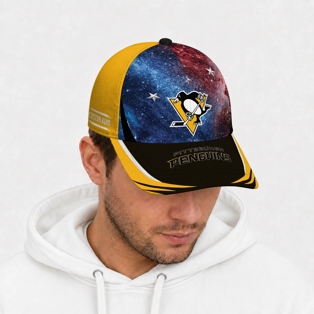 pittsburgh-penguins-cap-personalized-galaxy-nebula-yellow-new-arrival.webp