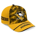 pittsburgh-penguins-cap-personalized-pixel-camo-yellow-best-selling.webp