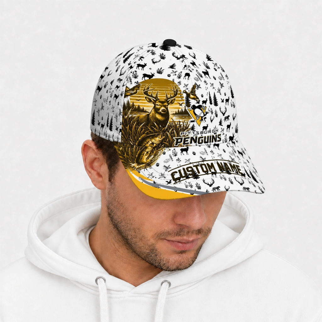 pittsburgh-penguins-cap-personalized-toile-pattern-yellow-white-new-arrival.webp
