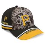 pittsburgh-pirates-cap-custom-tropical-floral-black-best-selling.webp