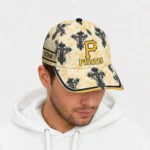 pittsburgh-pirates-cap-customized-damask-pattern-black-white-best-selling.webp
