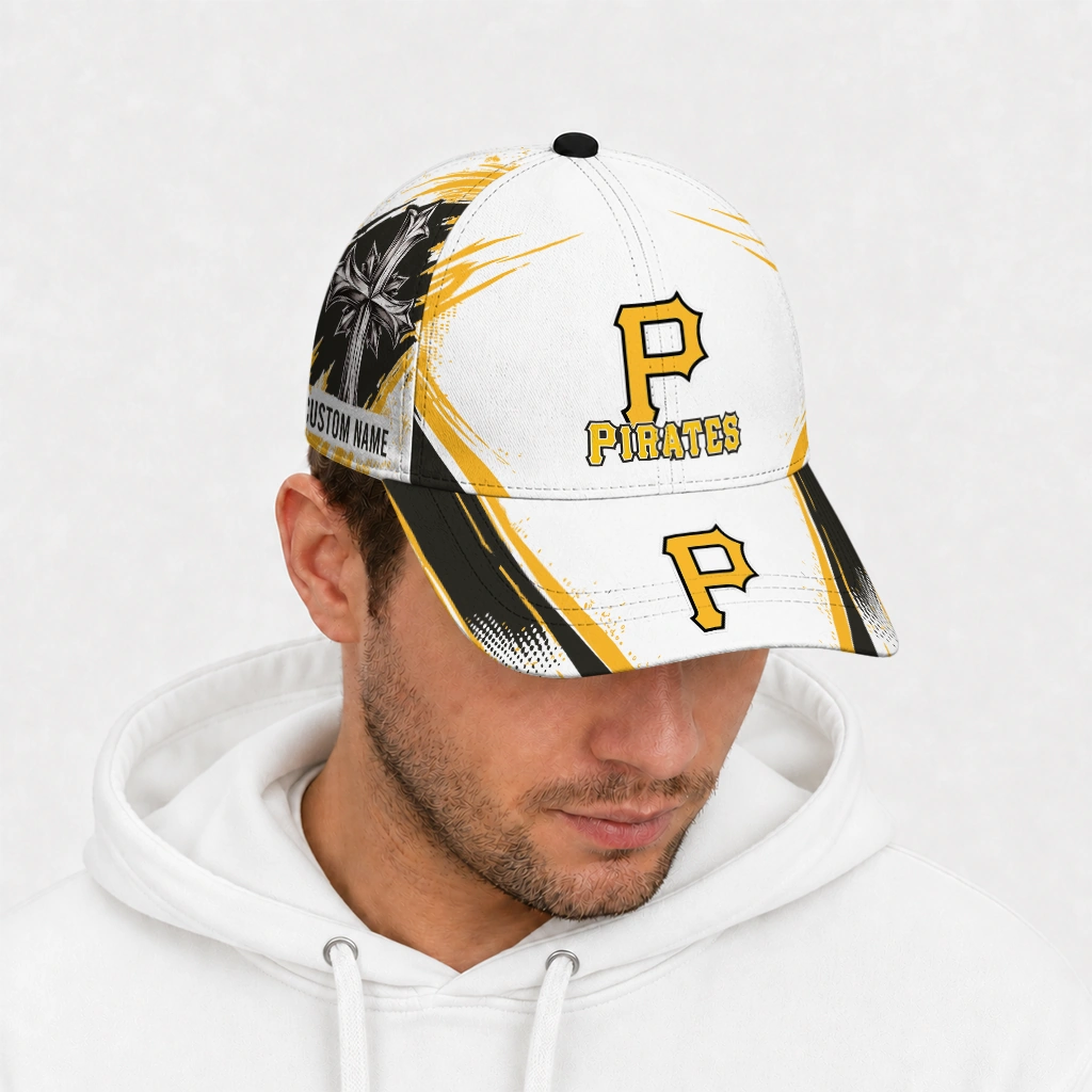 pittsburgh-pirates-cap-personalized-grunge-cross-black-white-new-arrival.webp