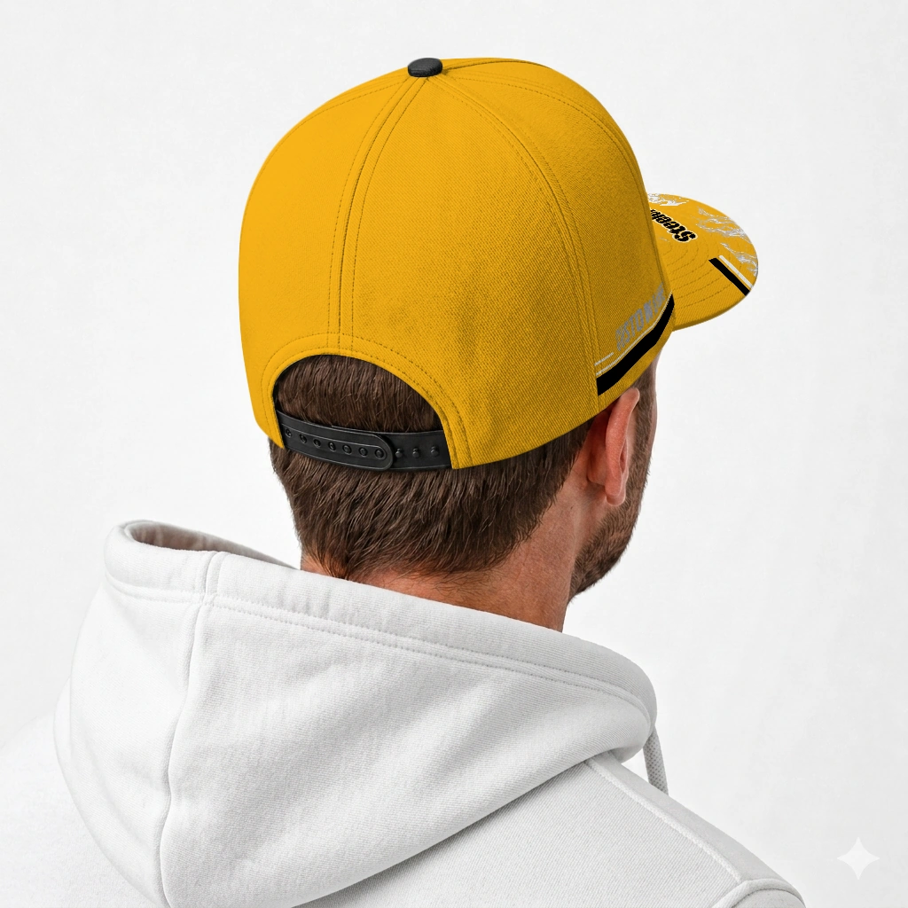 pittsburgh-steelers-cap-custom-smoke-flames-gold-latest-model.webp