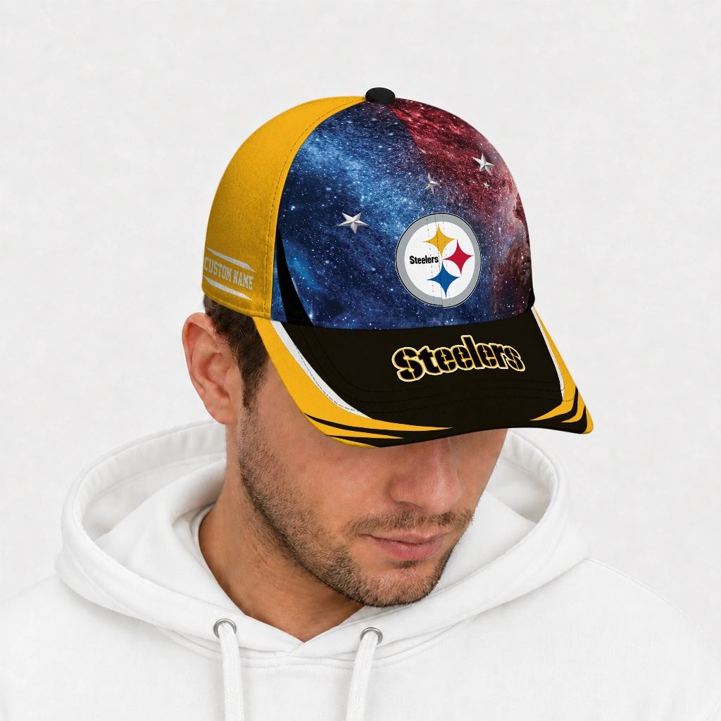 pittsburgh-steelers-cap-customized-galaxy-nebula-gold-new-arrival.webp