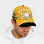 pittsburgh-steelers-cap-personalized-tropical-floral-gold-best-selling.webp
