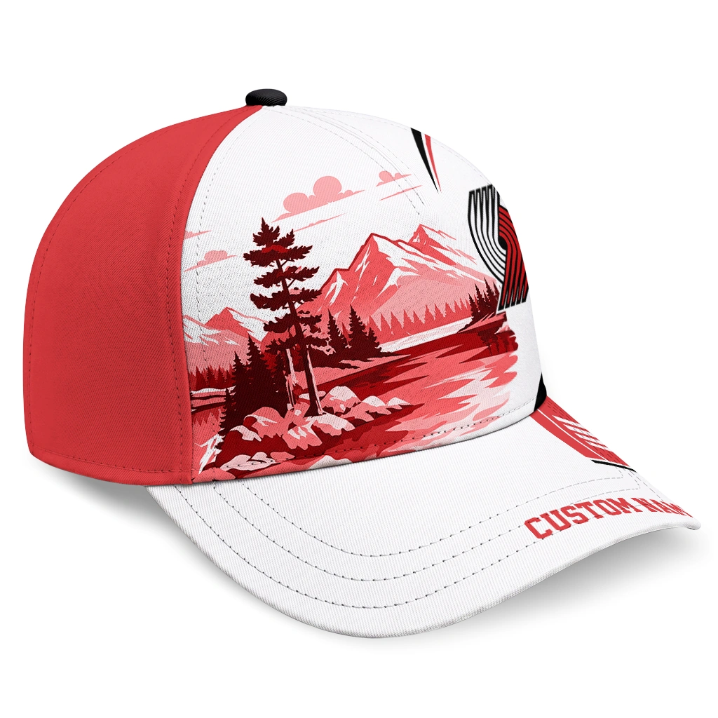 portland-trail-blazers-cap-custom-flat-illustration-red-white-best-selling.webp portland trail blazers cap custom flat illustration red white best selling