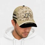 purdue-boilermakers-cap-personalized-tropical-floral-gold-best-selling.webp