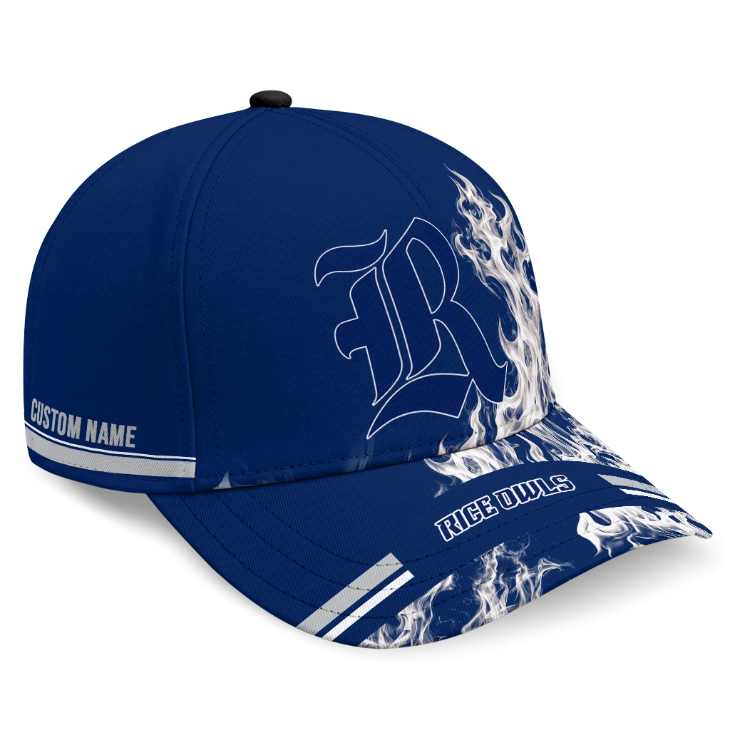 rice-owls-cap-personalized-smoke-flames-navy-blue-best-selling.webp rice owls cap personalized smoke flames navy blue best selling