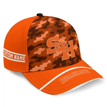 Sam Houston Bearkats Cap - Custom Pixel Camo Orange