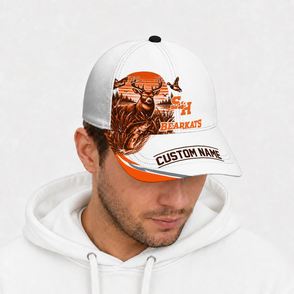sam-houston-bearkats-cap-custom-toile-pattern-orange-white-new-arrival.webp