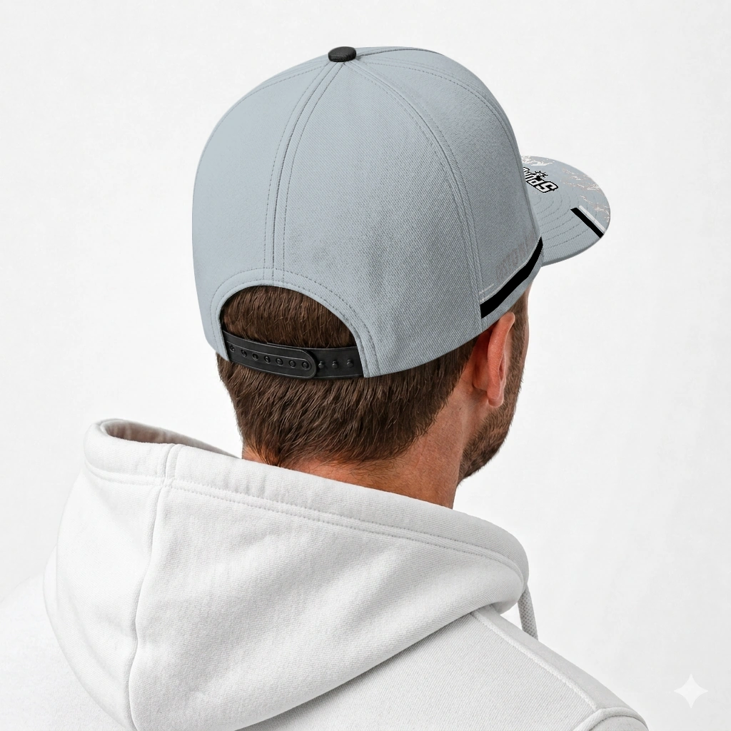 san-antonio-spurs-cap-personalized-smoke-flames-silver-latest-model.webp