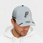 san-antonio-spurs-cap-personalized-smoke-flames-silver-best-selling.webp