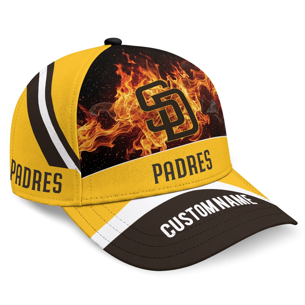 san-diego-padres-cap-customized-blazing-fire-brown-best-selling.webp san diego padres cap customized blazing fire brown best selling