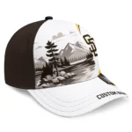 san-diego-padres-cap-personalized-flat-illustration-brown-white-best-selling.webp