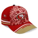 san-francisco-49ers-cap-custom-tropical-floral-red-best-selling.webp