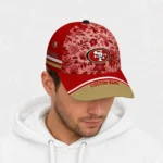 san-francisco-49ers-cap-custom-tropical-floral-red-best-selling.webp